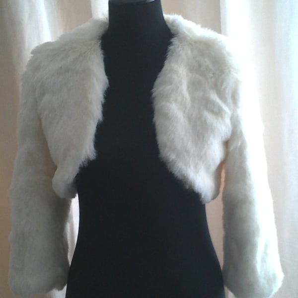 Reserved for Tashcrafts - Luxury Faux Fur Boleros (Short jacket)