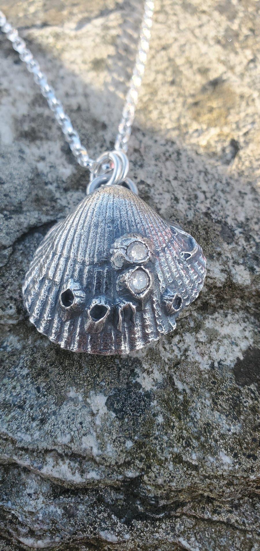 Cockle with Cubic Zirconia bling