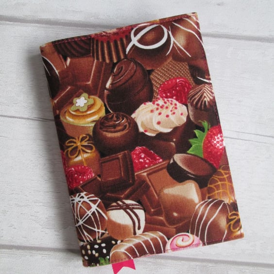 A6 Chocolates Reusable Notebook Cover, Chocolate notebook