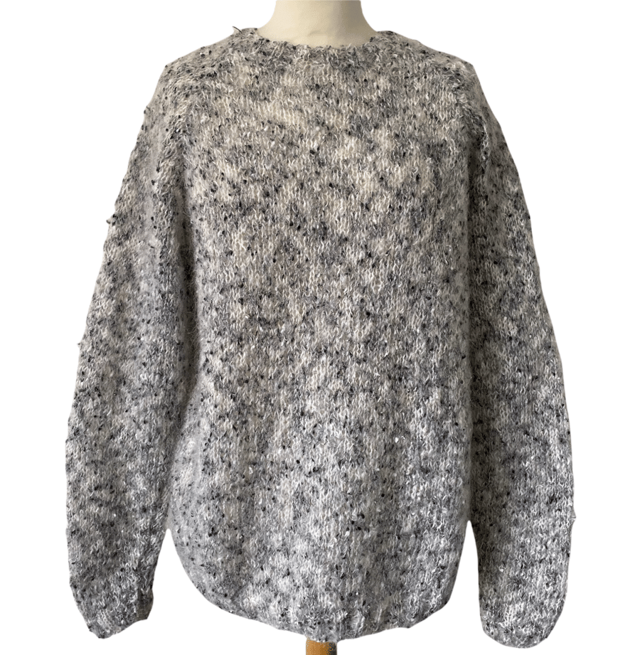 Dolly Mix Hand Knitted Mohair Sweater Raglan Sleeves
