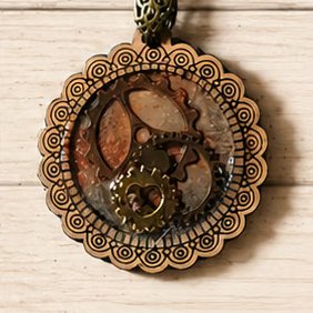 steampunk pendant 
