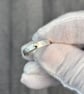 Gold Button Silver Ring  - Image 3