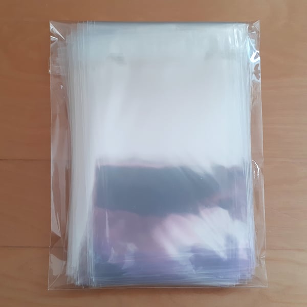 100 A6 Self Seal Greeting Card Bags