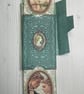 Library - Slider card and envelope (Green) by Carolee Crafts PB11 - 0013 - Image 4