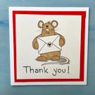 Thank you mouse card
