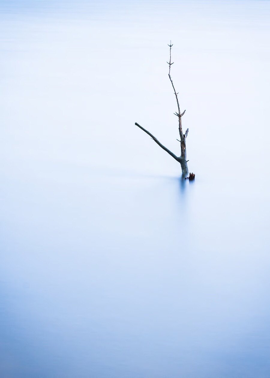 “Icebound” - minimalist wall art photography print