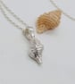 Solid silver welk shell necklace recycled sterling silver hallmarked gift wrappe - Image 2