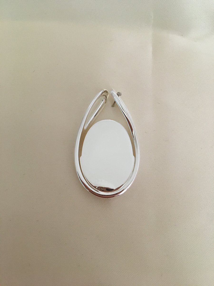 Teardrop Pendant Setting - S19
