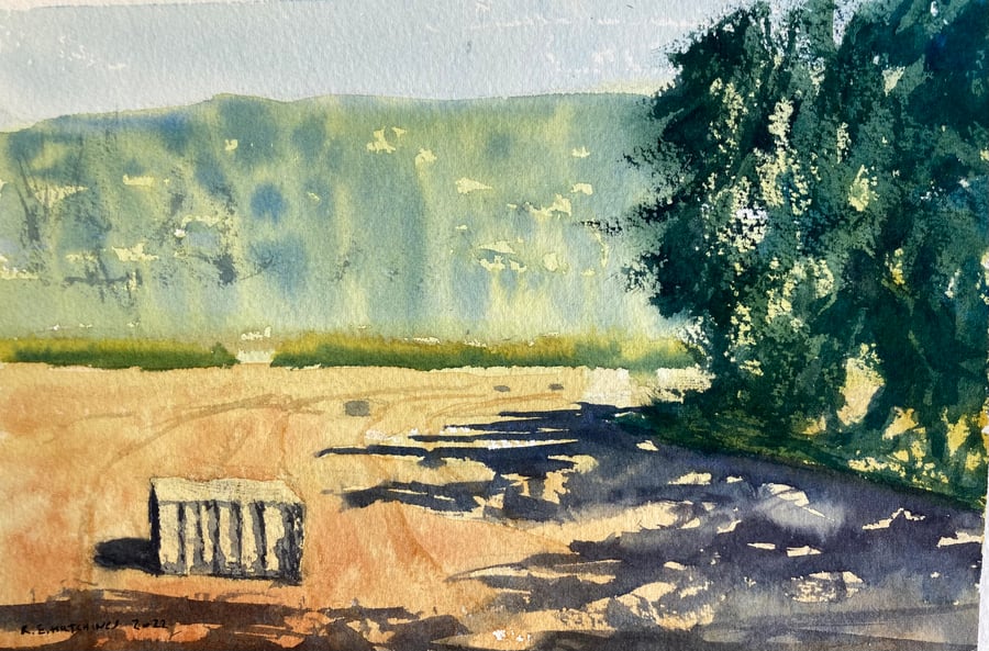 Boosbeck en plein air summer 2022 (Original Watercolour) watercolour