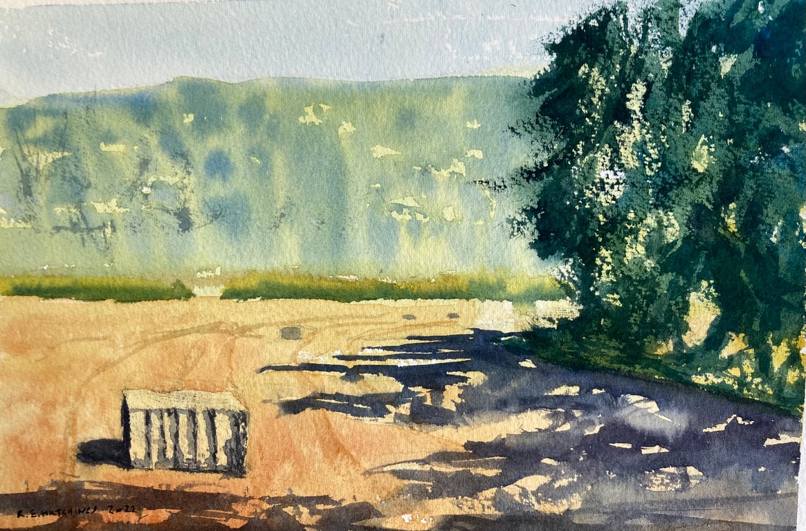 Boosbeck en plein air summer 2022 (Original Watercolour) watercolour