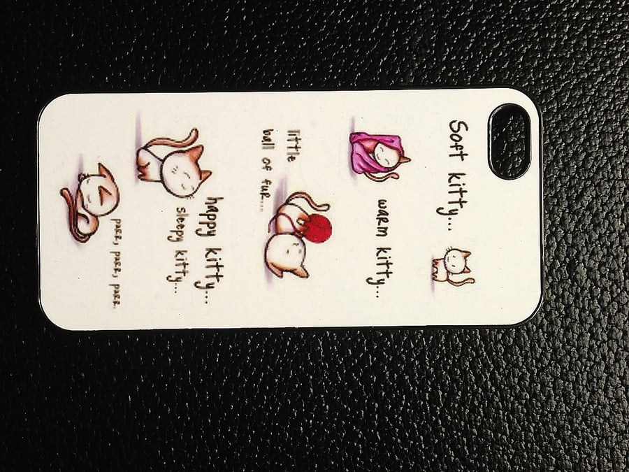 Soft Kitty Phone case for iphones or samsung phone