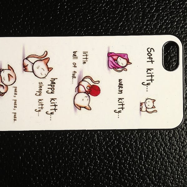 Soft Kitty Phone case for iphones or samsung phone