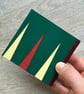 Backgammon Boardgame Coasters - Rectangles - Upcycled from Real Board - Image 2