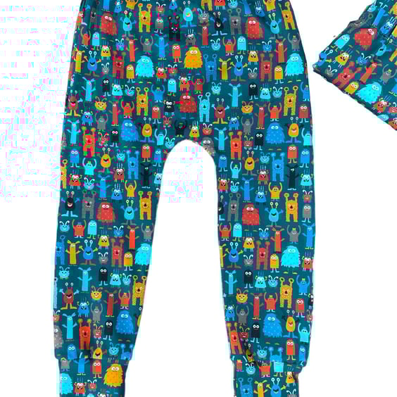 Little Monster kids leggings - sizes up to 5 years