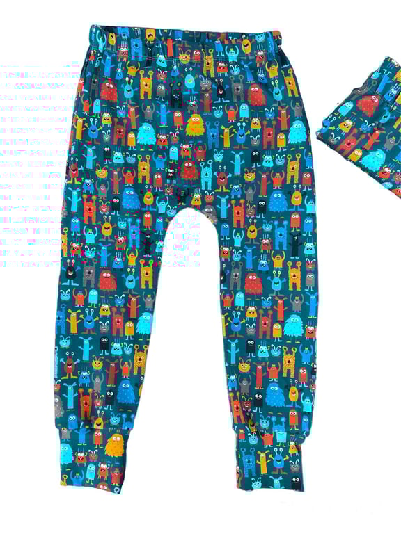 Little Monster kids leggings - sizes up to 5 years