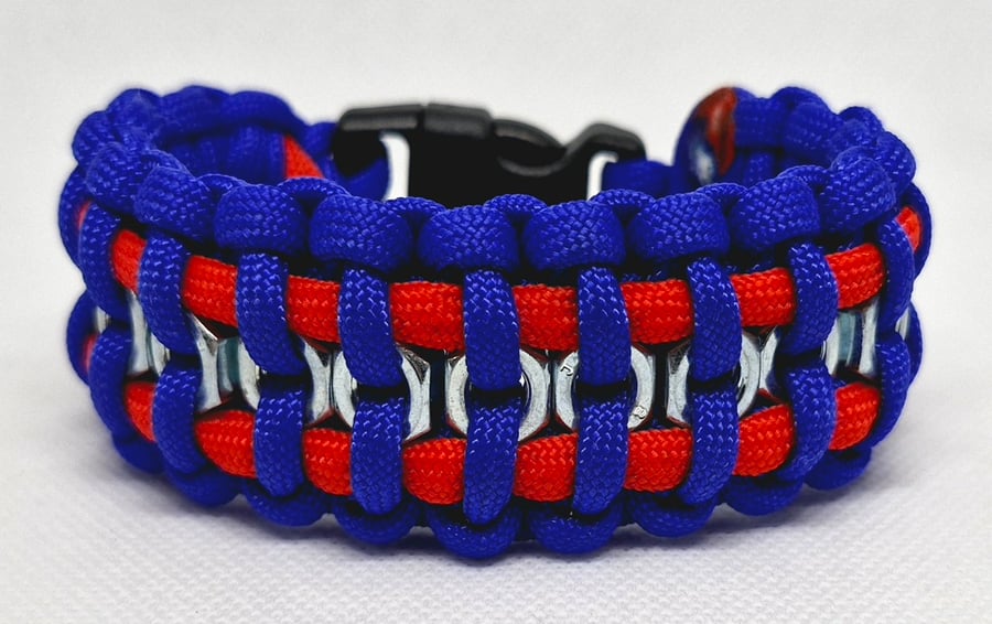 Paracord Hex nut bracelet