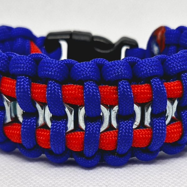 Paracord Hex nut bracelet