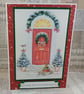 Handmade Christmas card - from our house to yours - Image 1