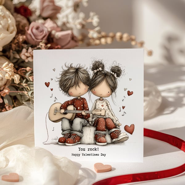 Valentines Card - You rock