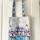 Handmade Upcycled Lindy Bop Dress Tote Bag