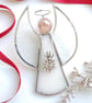 Stained Glass Christmas Decoration - Angel - Image 1