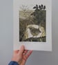 Little Jenny Wren - linoprint - Image 6