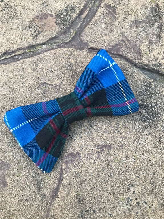 MacRae Tartan hair bow, babies, children