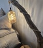 Natural rustic table lamp or bedside lamp - Image 5