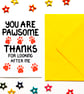Thank You For Looking After Me Card From Dog, Cat, Rabbit, Pet, Puppy Kitten  - Image 3