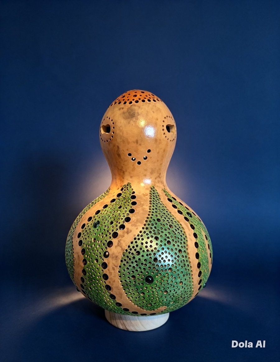 Olivia Octopus Gourd Lamp