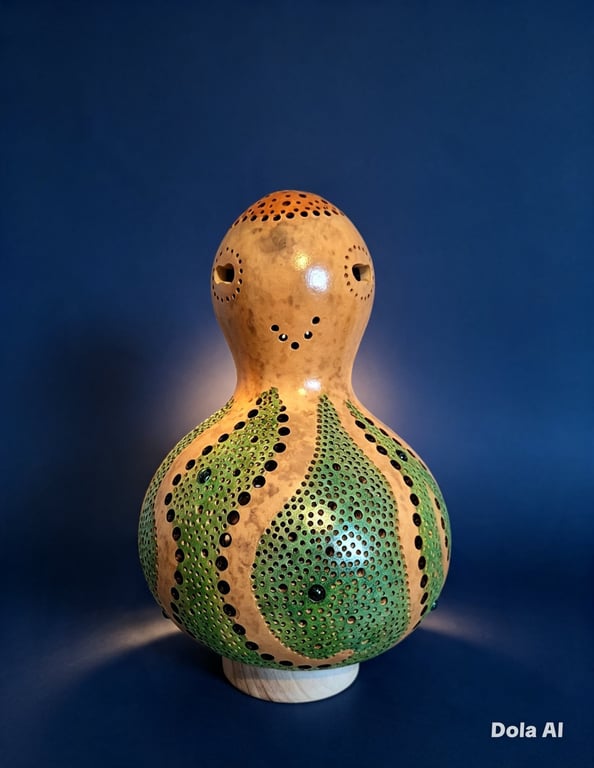 Olivia Octopus Gourd Lamp