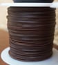 Kangaroo Leather Lace 3mm premium quality Dark Brown 1m - Image 1