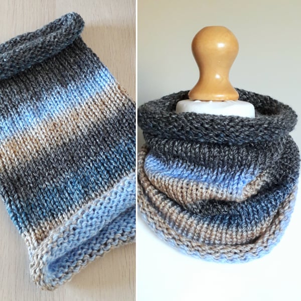 Cowl, Scarf, Infinity Scarf, Neck Warmer