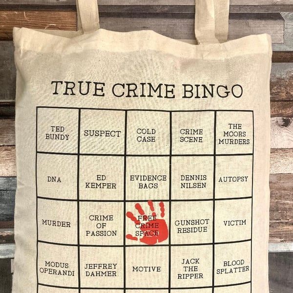 True crime bingo 