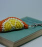 Crochet Orange slice Keyring - Image 3