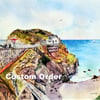 Custom order reserved for Lynda, "Lesley's Castle" Tintagel