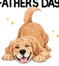 Golden Retriever Father's Day Card for Dad, Cute Dog Card - Image 7
