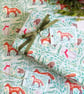 Folk Forest Animals Christmas Wrapping Paper & Tags Pack - Image 4
