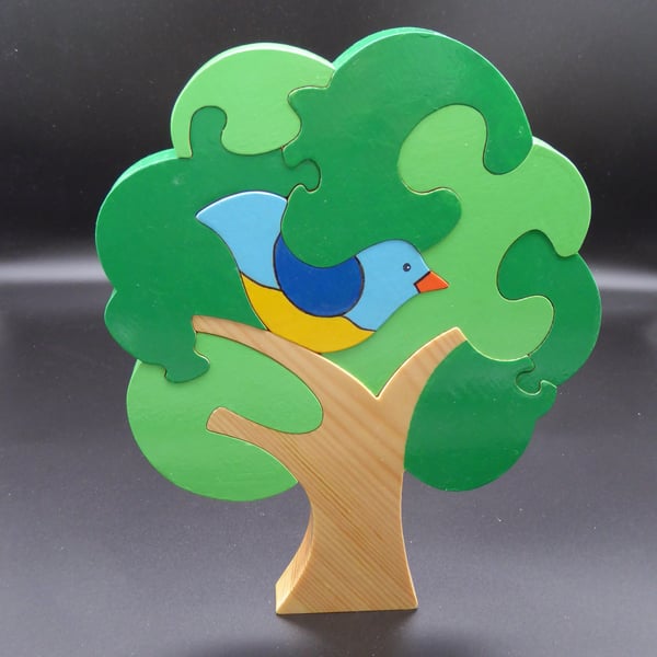 Bird in Tree Puzzle