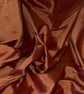Brown Rust Two Tone Supreme Taffeta Fabric 58'' PRICE PER METER
