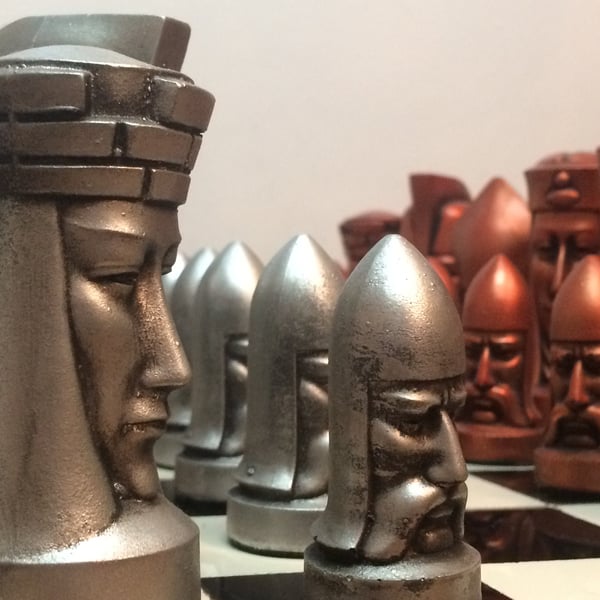 Gothic Chess Pieces - Peter Ganine themed Chess Pieces