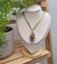 Resin Butterfly Wing Necklace  - Image 1