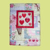 Appliqued diary 2011 (fabric cover)