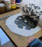 British Moth Collection Print, Limited Edition Lepidoptera Linocut Print - Image 5