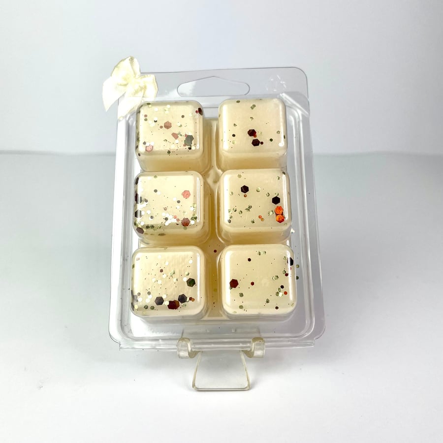 Sugar Kisses - Luxury Handmade Wax Snap Bar - Scented Vanilla, Caramel & Ginger