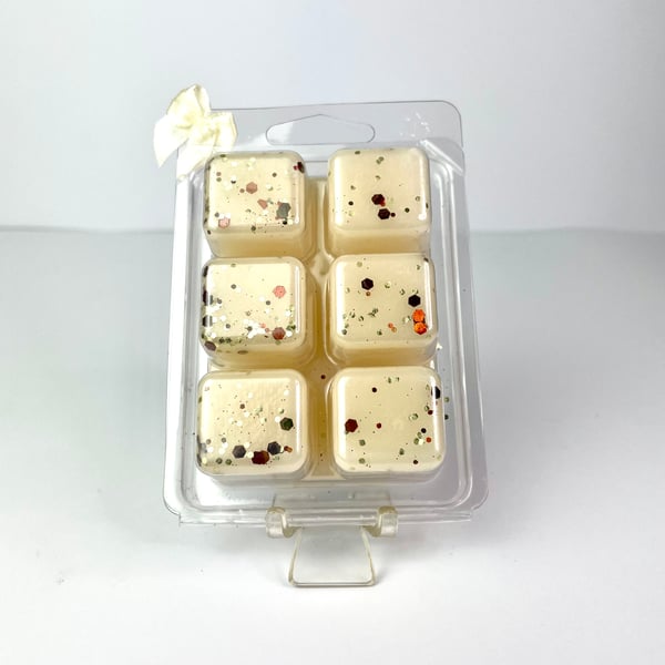 Sugar Kisses - Luxury Handmade Wax Snap Bar - Scented Vanilla, Caramel & Ginger