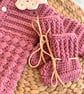 Classic Booties 100% Merino Wool Hushed Rose - Image 2