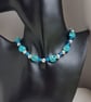 Gorgeous Blue Skull Choker Necklace. - Image 8