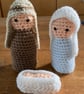 Small crochet Nativity set - Image 2