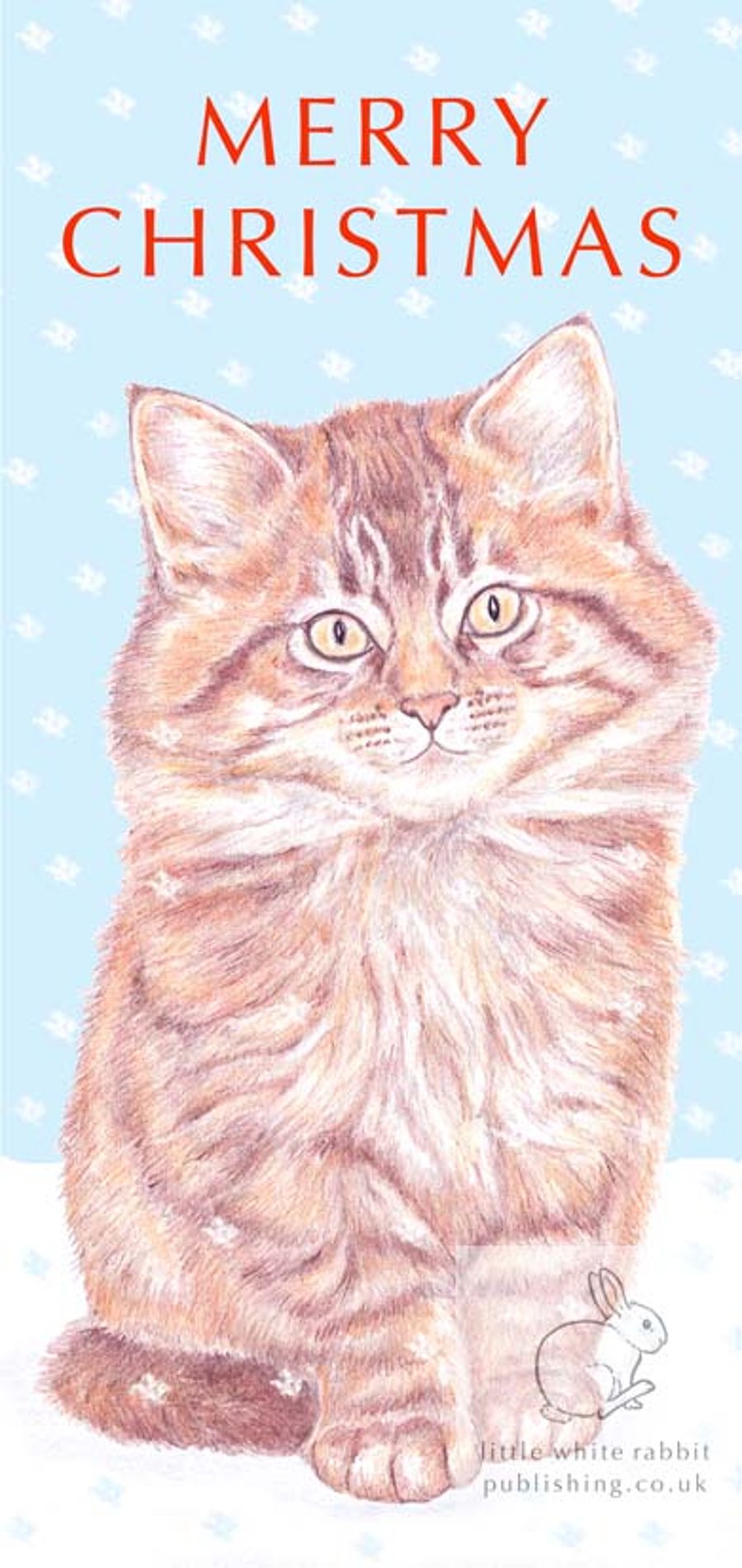 Moppet the Kitten - Christmas Card